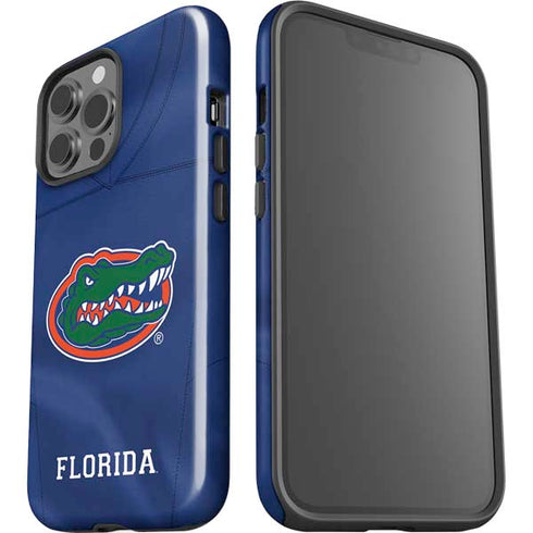 University of Florida Blue Jersey iPhone 15 Pro Max Impact Case